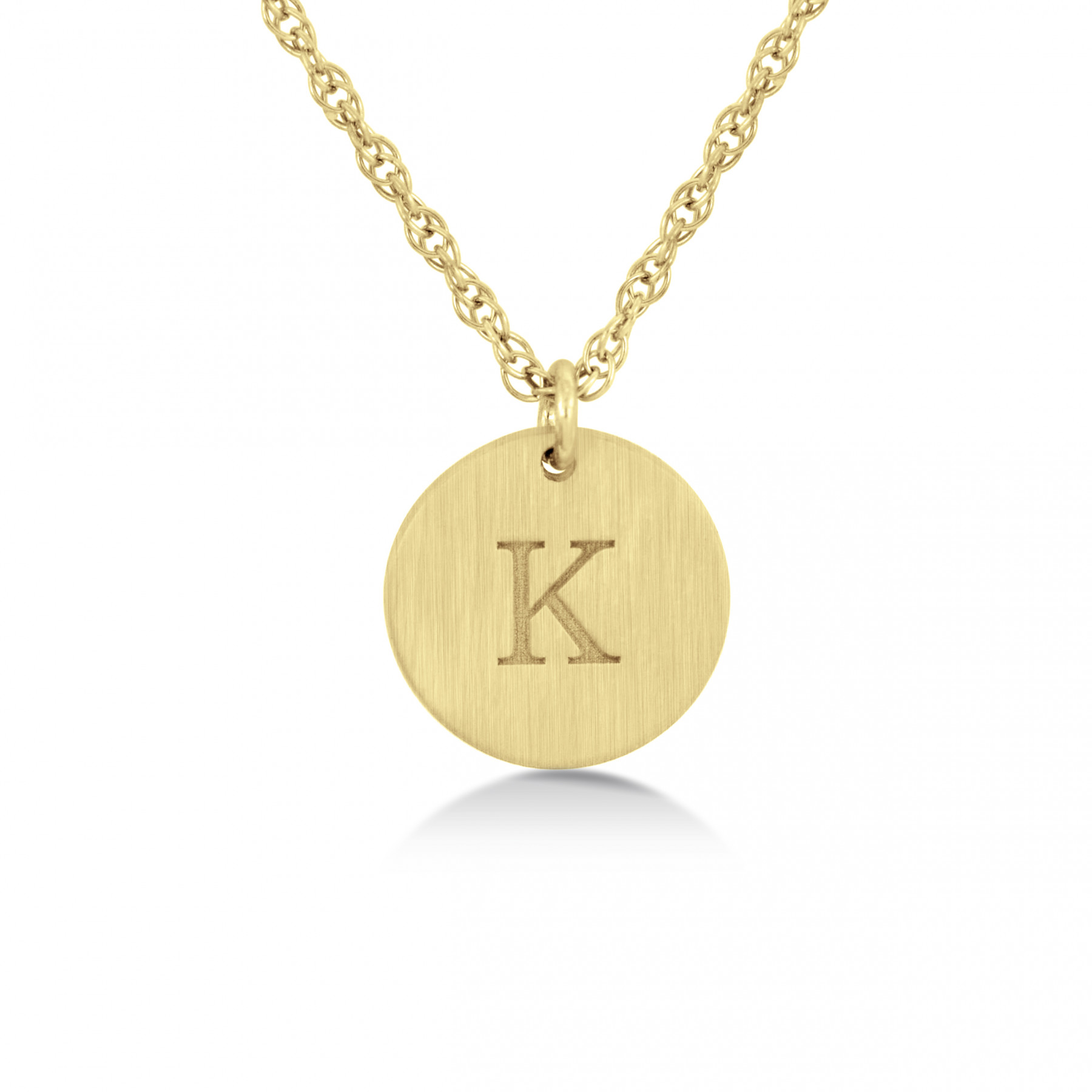Alphabet Lock Necklace K