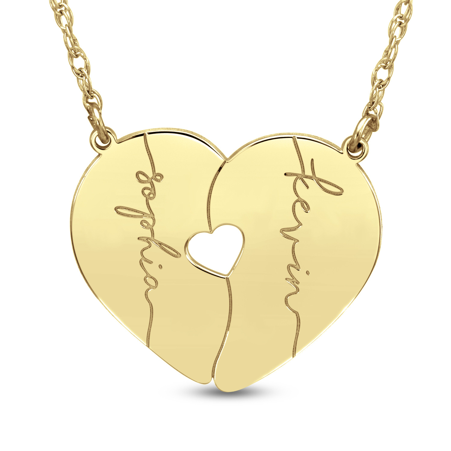 Twinkles 24k Yellow Gold Tooth Jewellry Large Heart