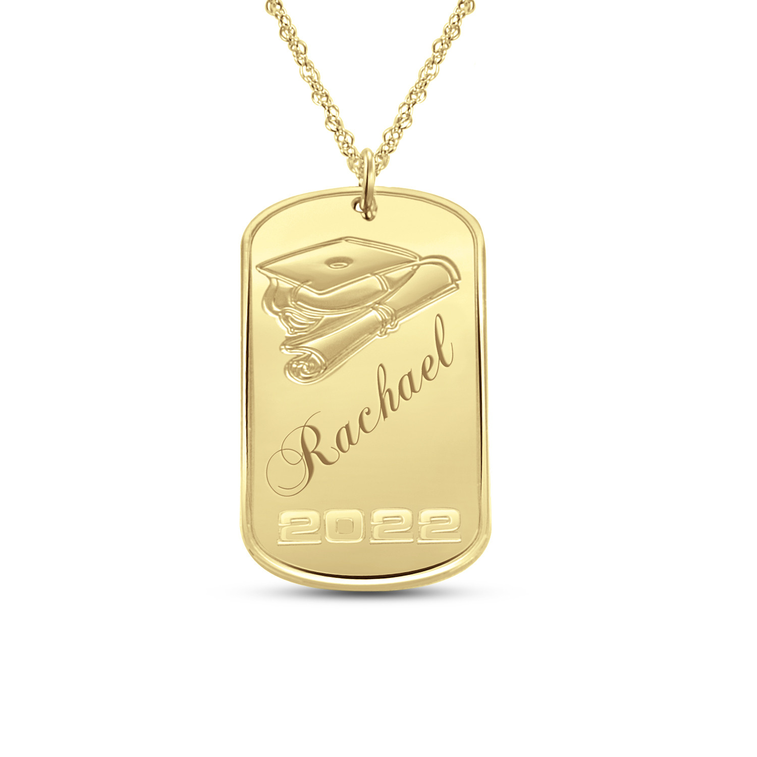 42mm x 22m DogTag Pers Pendant