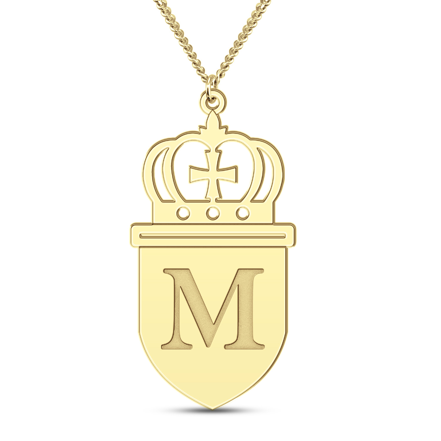 Alexandra Marks Jewelry Letter V Modern Initial Necklace
